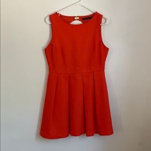 Red Zara dress